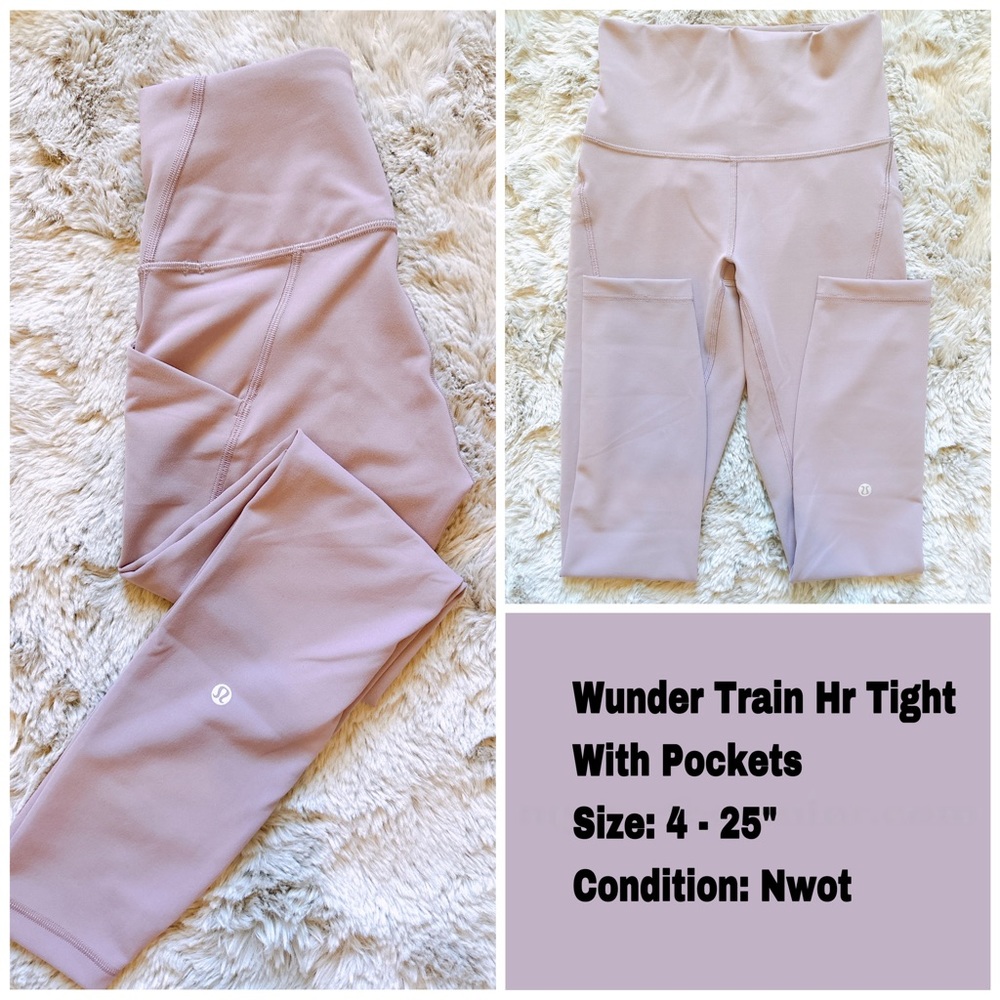 LULULEMON Wunder Train HR Tight with Pockets